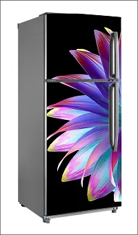 Color flowerLarge Single Door Fridge Wallpaper And Decal Self Adhesive Fridge Wallpaer_Water Droplet Print-thumb1