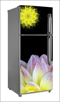 Color flowerLarge Single Door Fridge Wallpaper And Decal Self Adhesive Fridge Wallpaer_Water Droplet Print-thumb1