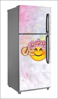 HappyLarge Single Door Fridge Wallpaper And Decal Self Adhesive Fridge Wallpaer_Water Droplet Print-thumb1