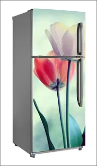 Color flowerLarge Single Door Fridge Wallpaper And Decal Self Adhesive Fridge Wallpaer_Water Droplet Print-thumb1