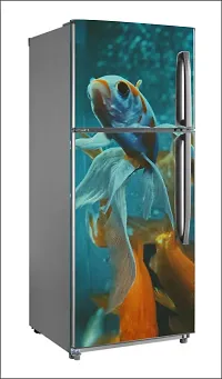 Fish HD WallpaperLarge Single Door Fridge Wallpaper And Decal Self Adhesive Fridge Wallpaer_Water Droplet Print-thumb1