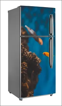 Fish HD WallpaperLarge Single Door Fridge Wallpaper And Decal Self Adhesive Fridge Wallpaer_Water Droplet Print-thumb1