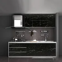 BLACK MARBLE 60X200CM, 24X80INCH, 2 METER.-thumb2