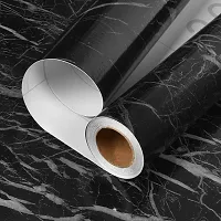 BLACK MARBLE Self-Adhesive Wallpaper 60x200cm, 24x80 inch, 2 meter.-thumb3