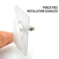 10Pcs Screw Sticker Stainless Steel Wall-Mounted Clever Holder.-thumb3