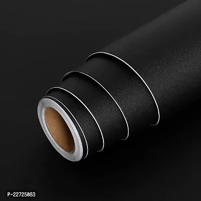 45X500CM, 520- 5 meter Mate Black Wallpapper, Sef-Adhesive, Structure Design Wallpaper.