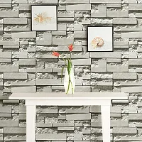 45X500CM, 522- 5 meter Stone Bricks Wallpapper, Sef-Adhesive, Structure Design Wallpaper.-thumb2