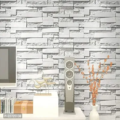 45X500CM, 522- 5 meter Stone Bricks Wallpapper, Sef-Adhesive, Structure Design Wallpaper.-thumb4