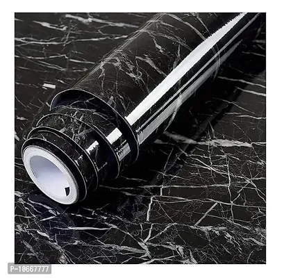 Vinyl self Adhesive, Peel and Stick Marble Granite Gloss Waterproof Decorative DIY Wallpaper 60X200 CM