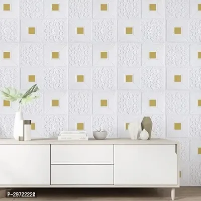 Modern Self Adhesive Wall Sticker Tile, 70x70cm-thumb5