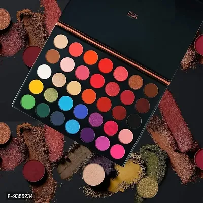 Eyeshadow Palette 35 Colors Mattes And Shimmers High Pigmented Color Studio Palette 42 g (MultiColor)