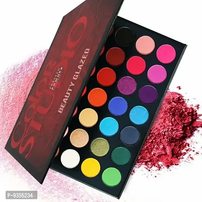 Eyeshadow Palette 35 Colors Mattes And Shimmers High Pigmented Color Studio Palette 42 g (MultiColor)-thumb3