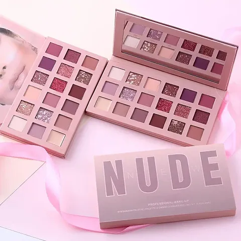 Most Amazing Nude Eyeshadow Palette With Makeup Essential Combo