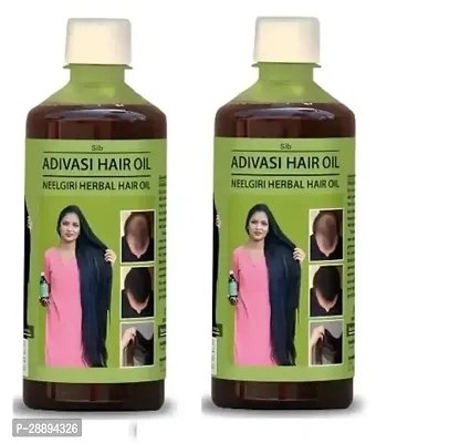 Adivasi Neelgiri Herbal Hair Growth Oil| - 125Ml (Pack Of 2)-thumb0