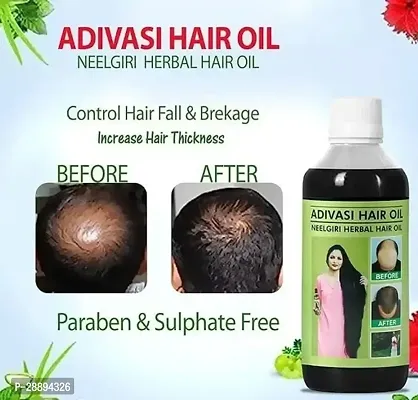 Adivasi Neelgiri Herbal Hair Growth Oil| - 125Ml (Pack Of 2)-thumb2