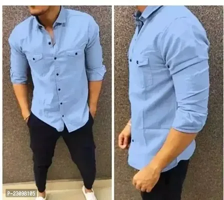 Beautiful Cotton Shirt For Men-thumb0