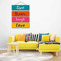 Parkota House Wall Hanging Decoration item for Living Room | Office | Home Decor | Gifts | Quotes Decor Item-Multicolor Set-4-thumb4