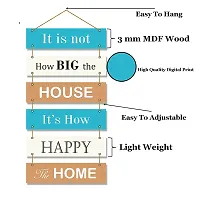 PARKOTA HOUSE Wooden Home Decor Items Wall Hangings For Home Bedroom Living Room Office-Multicolor Big Size Stylish Wooden Gift Items (Multi-10)-thumb1