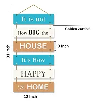 PARKOTA HOUSE Wooden Home Decor Items Wall Hangings For Home Bedroom Living Room Office-Multicolor Big Size Stylish Wooden Gift Items (Multi-10)-thumb2