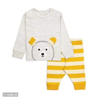 T shirt  Pajama PJ Pant Clothing Set for Infant Toddler Baby Boy Girl Kids-thumb0