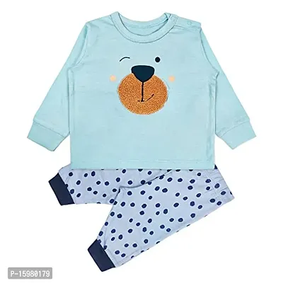 T shirt  Pajama PJ Pant Clothing Set for Infant Toddler Baby Boy Girl Kids-thumb0