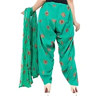 Women's Regular Printed Patiala with Dupatta (BCPPWD11_Pattern 11_Free Size)-thumb3