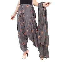 Women's Regular Printed Patiala with Dupatta (BCPPWD10_Pattern 10_Free Size)-thumb1