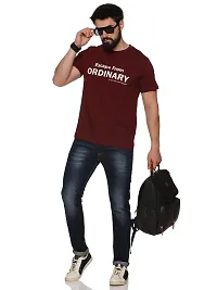 COTTON High Density Men's Premium Cotton Bio Washed - Tshirt (Pack of 1)-thumb3