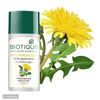 Biotique Bio Dandelion Ageless Lightening Serum, 40ml (Pack of 2)-thumb2