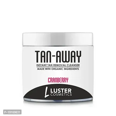 Luster Cosmetics TAN-AWAY Cranberry + Oxy Clear Instant Tan Removal Cleanser (Pack of 2-100ml each).-thumb2