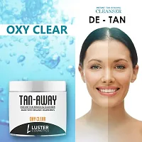 Luster Cosmetics TAN-AWAY Oxy Clear + Blueberry Instant Tan Removal Cleanser (Pack of 2-100ml each).-thumb2