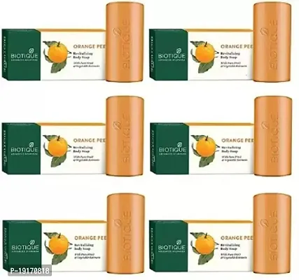 Buy Biotique Bio Orange Peel Revitalizing Body Soap 150g Pack of