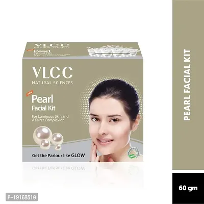 VLCC Pearl Facial Kit for Luminous Skin and A Fairer Complexion (60gm)-thumb2