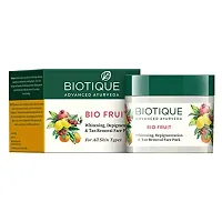 Biotique Bio Fruit? Whitening and Depigmentation Face Pack, 75g (Pack of 2)-thumb1