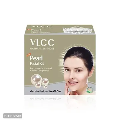 VLCC Pearl Facial Kit for Luminous Skin and A Fairer Complexion (60gm)