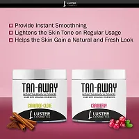 Luster Cosmetics TAN-AWAY Cinnamon Clove + Cranberry Instant Tan Removal Cleanser (Pack of 2-100ml each).-thumb1