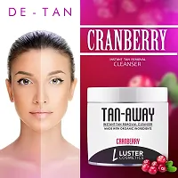 Luster Cosmetics TAN-AWAY Cinnamon Clove + Cranberry Instant Tan Removal Cleanser (Pack of 2-100ml each).-thumb3