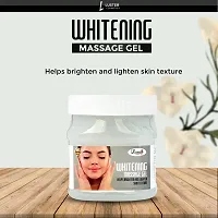 Luster Whitening Massage Gel | Helps Brighten  Lighten Skin | Massage Gel For Face  Body | For Women  Men | All Skin Types | Paraben  Sulfate Free - 500 ml-thumb1