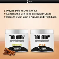 Luster Cosmetics TAN-AWAY Cinnamon Clove + Oxy Clear Instant Tan Removal Cleanser (Pack of 2-100ml each).-thumb1