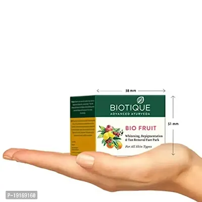 Biotique Bio Fruit? Whitening and Depigmentation Face Pack, 75g (Pack of 2)-thumb4