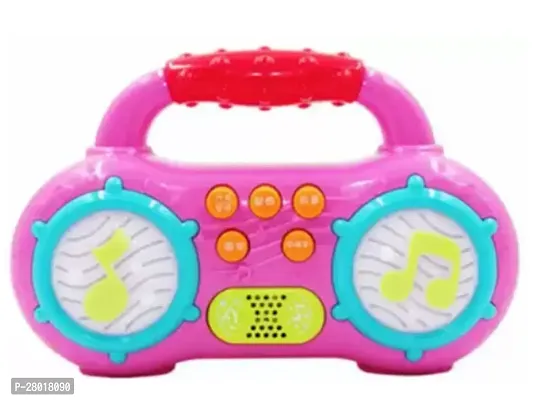 Tradworld Educational Toys, Mini Multifunction Radio Music Story Poetry Led Light Multicolor,Pack Of 1