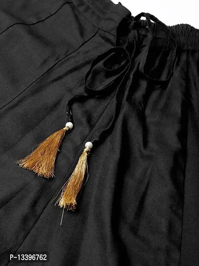 HIMCARE Women's Long Skirt (HCRS-1_L_Black_L)-thumb4