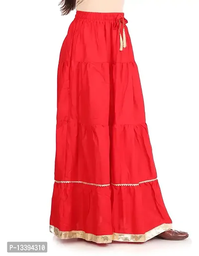 HIMCARE Women's Long Skirt (HCRS-15_Free_Red_Free Size)-thumb4