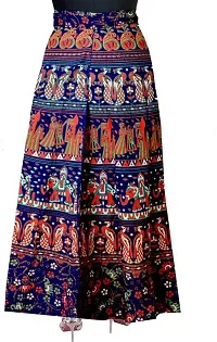 HIMCARE Women's Maxi Wraparound Skirt (HCWS-7_Dark Blue_XL)-thumb1