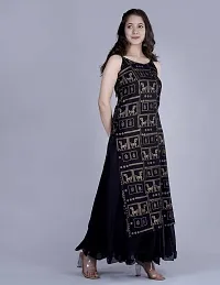 HIMCARE Women's Long Dress (HCCDR-1_L_Black_L)-thumb2