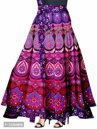 HIMCARE Women's Maxi Wraparound Skirt