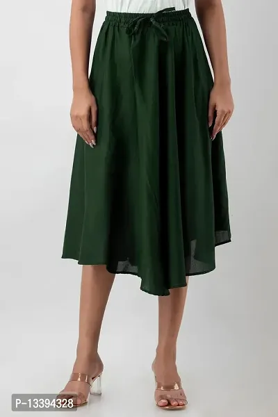Stylish Women's Calf Length Skirt-thumb2