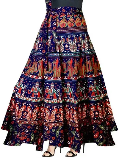 Stylish Cotton Printed Skirts For Women