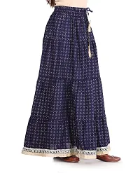 HIMCARE Women's Long Skirt (HCRS-6_M_Dark Blue_Free Size)-thumb3