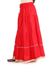 HIMCARE Women's Long Skirt (HCRS-15_Free_Red_Free Size)-thumb2